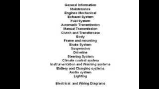 RANGE ROVER L322 REPAIROWNER AND WIRING MANUAL 200720082009 [upl. by Dolan]