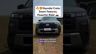 Hyundai Creta Smart Features Powerful HyundaiCreta SmartCar PowerfulRide CarFeatures Creta [upl. by Kendra452]