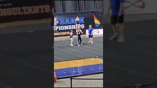 cheer cheerleading stunt howdoesitgetanybetterthanthis [upl. by Roselia]