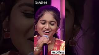 Andru kadhal panniyathu song stage performance 🔥 🎤 🎧 coversong andrukadhalpanniyathu supersinger [upl. by Ahsineg]