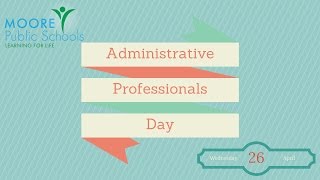 Happy Administrative Professionals Day [upl. by Ateuqahs]