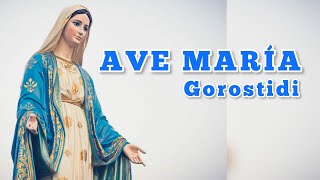 ✔️ AVE MARÍA de Gorostidi 📌 ACCICHORUS coro de voces graves de Guadix [upl. by Gnav]