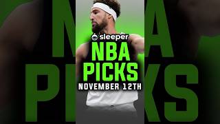 BEST Sleeper NBA Picks for today 11122024  Sleeper Picks Promo Code [upl. by Ecille508]