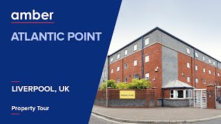 Property Tour  Atlantic Point  Best Student Accommodation in Liverpool  UK  amber [upl. by Anidan]