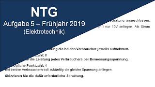 62 NTG Industriemeister IHK Aufgabe 5  Frühjahr 2019 [upl. by Coplin]