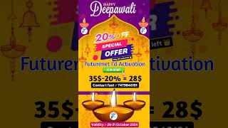 Deepawali Special Offers join fast futurenet shorts viralvideo trending ytshorts offer diwali [upl. by Irvine]