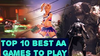 TOP 10 AA Games That You Need to Play [upl. by Fiden594]