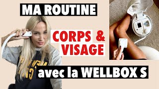 ANTI ÂGE  SILHOUETTE  Ma routine corps amp visage avec la WELLBOX S [upl. by Akinhoj285]