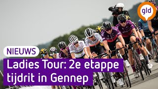 Simac Ladies Tour  2e etappe tijdrit Gennep [upl. by Anyalram]