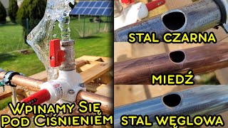 WPINAMY SIÄ W INSTALACJÄ POD CIĹšNIENIEM  TEST FLAMCO TPLUS [upl. by Mohorva686]