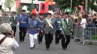 Stadtschützenfest Mönchengladbach 2015  Parade [upl. by Akinert]