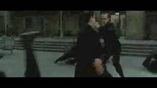 Matrix Reloaded Pile On Fight scene [upl. by Zohar445]