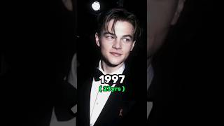 quotLeonardo Dicaprioquot evolution with the year leonardodicaprio titanic leonardo [upl. by Noremmac218]