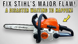 Stihl MS 170 amp 180 Chainsaw Essential Modification Easy DIY Tutorial [upl. by Sreip175]