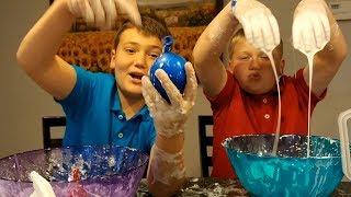 Making Stress Balls with Oobleck [upl. by Garlen528]