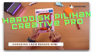 Harddisk pilihan Creative Pro  Unboxing Lacie Rugged Mini amp USBC [upl. by Ojela507]