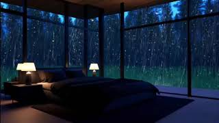 Rainy Retreat  Enjoy the peaceful atmosphere by the window in the pouring rain PART 4321 [upl. by Eatnod]