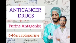 ANTICANCER DRUGS Purine Antagonist pharmacology anticancerdrugs purineantagonist [upl. by Brice]