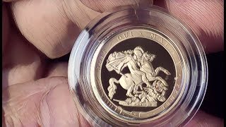 Heres the 200th Anniversary Piedfort Sovereign  The first of its kind by the Royal Mint [upl. by Aynwad]