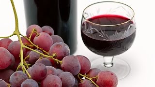 Easy homemade grape wine 4 ingredients wine [upl. by Leahey]