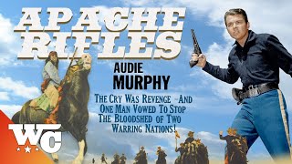 Apache Rifles  Full Movie  Classic 1960s Western In HD Color  Audie Murphy  Western Central [upl. by Sybley]