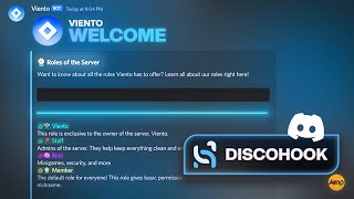 How to Make Embed Info Channels w Discohook  Edit Embeds Make Headers Dividers  Discord [upl. by Lough]