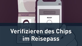 Verifizieren des Chips im Reisepass [upl. by Foscalina]