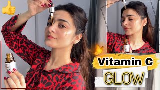 Easy 3Step Night time Skin Care Routine For Glowing Skin  VitaminC GLOW [upl. by Nairot]