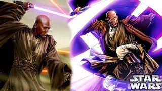 Mace Windus Lightsaber Fighting Style  Star Wars Explained [upl. by Yenaled619]