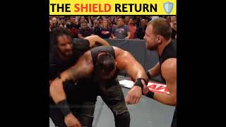 The Shield reunite to stop Braun Strowman from cashing in shorts wwe [upl. by Odille442]