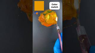 Art of the color match colormatching paintmixing colormixing [upl. by Yatnahc355]