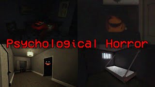 The Most Underrated Roblox Psychological Horror Games [upl. by Llednew]