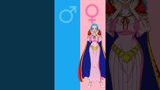 one piece characters gender swap part  3 shorts edit anime [upl. by Yarled]