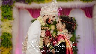 Karan amp Priyanka wedding Trailer 2024 1million wedding preweddingshoot weddingphotography [upl. by Brynna]