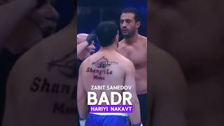 Zabit SamedovBadr Hariyi nakavt ediyor [upl. by Bascio82]