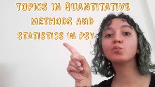 ODTÜ PSİKOLOJİ  Topics in Quantitative Methods and Statistics in Psychology ders tanıtım 3 sınıf [upl. by Nerad639]