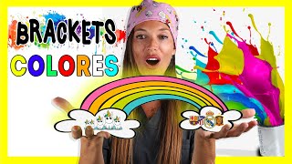 𝐌𝐄𝐉𝐎𝐑𝐄𝐒 𝐜𝐨𝐦𝐛𝐢𝐧𝐚𝐜𝐢𝐨𝐧𝐞𝐬 𝐝𝐞 𝐂𝐎𝐋𝐎𝐑𝐄𝐒 para BRACKETS  Ligas de Brackets 🌈ARCOIRIS o UNICORNIO  y Mas🤗 [upl. by Eslek746]