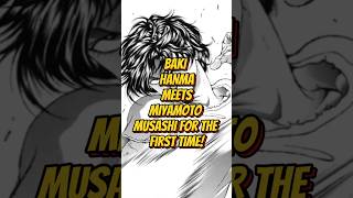 BAKI HANMA MEETS MUSASHI FOR THE FIRST TIME bakihanma bakinetflix yujirohanma musashi [upl. by Ettelra197]