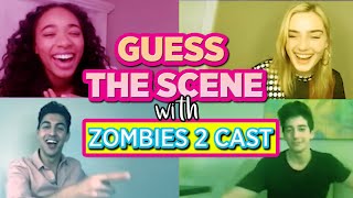 Disney Channel ZOMBIES 2 Cast Plays Guess the Scene [upl. by Aubree776]