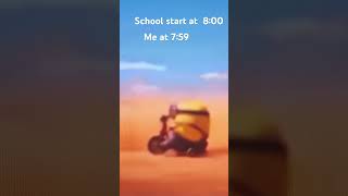 School starts at 800 me at 759 [upl. by Nnylarac693]