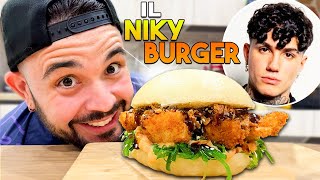 il NIKY Burger 🍔 quotNiky Savage ti dedico questo Paninoquot [upl. by Rorie]