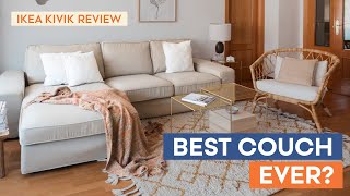 IKEA Kivik Sofa Series Review  Pros and Cons of our TOP Favorite Couch [upl. by Esinej951]