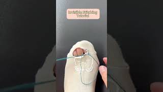 grandma’s socks mending tricks🫶🏼💋 dresstells amazonfinds hacks handsewing tricks socks [upl. by Eniortna]