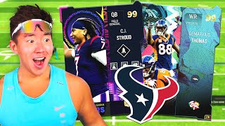 Texans Theme Team w CJ Stroud amp 99 OVR Damaryius Thomas are INSANE [upl. by Allemat]