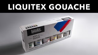 Liquitex Acrylic Gouache Review amp Demo Painting [upl. by Ladnyk494]