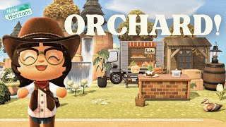 Decorating an Orchard with NO ITEMS 🦊  30 Days of Animal Crossing New Horizons [upl. by Melly]