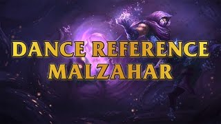 Malzahar Dance Reference  Cant Touch This League Of Legends HD [upl. by Ecirtnom63]