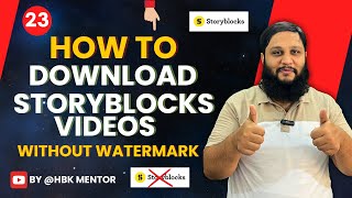 How to Download Storyblocks videos without watermark [upl. by Anagrom]