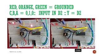 Basic digital electronicsLearning in a hobby way Part106  Working amp application of 74151 IC MUX [upl. by Anem]