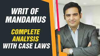 Writ of Mandamus  CONSTITUTION OF INDIA [upl. by Nnovahs]